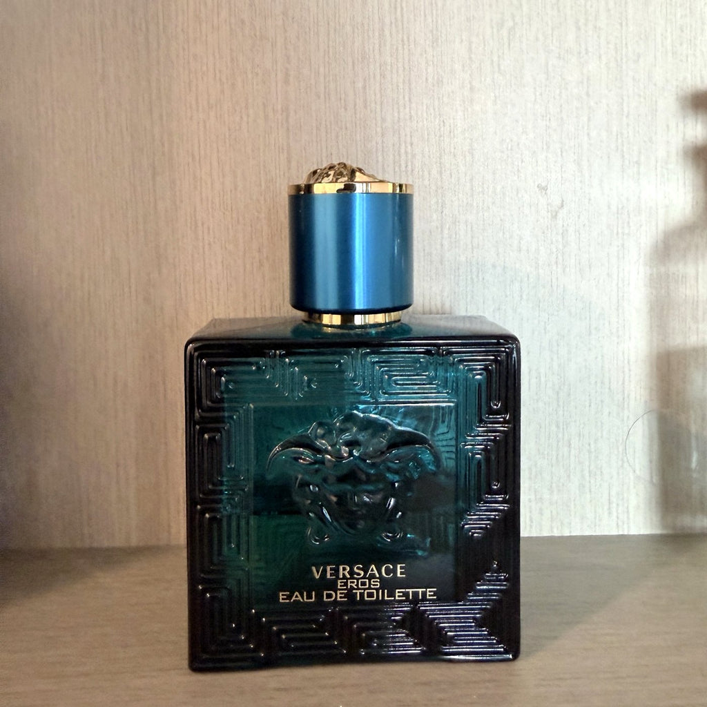 Versace Eros Eau de Toilette bottle - Trust Fund Scents