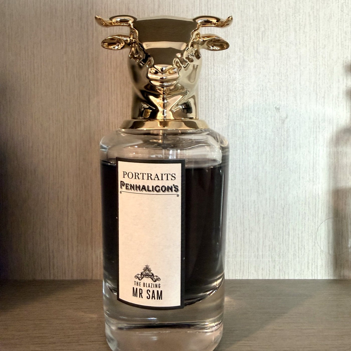 Penhaligon's The Blazing Mr. Sam bottle - Trust Fund Scents